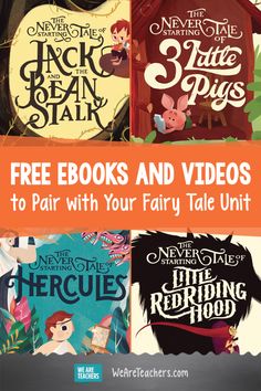 These Free Fairy Tale Storybooks Get Kids Thinking About Being Outdoors. Here are some fun ways fractured fairy tales can help students understand how setting affects characters and their actions. #books #reading #fairytales #teaching #teacher #classroom