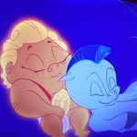 Watching the beginning of Hercules tonight with the kids, we all were reminded of #theoandbeau @mommasgonecity 💞