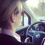 Gorgeous @veamason driving the omgorgeous #buick #Encore #gm