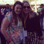 With the beautiful Shannon @itsallpink2me @thesimplemoms @waltdisneyworld #disneykids #disneyside #disneysmmoms