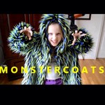 Editing the #vlog Eve & I made about her new @Monstercoats #monstercoat. This is my fav screenshot from the video.