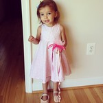 And little sister tagalong wants to be a dancer, too