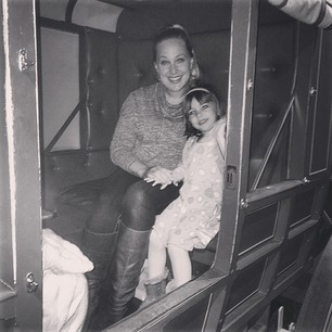  Riding in the stage coach with the mail 