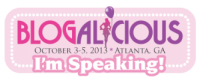 Blogalicious 2013