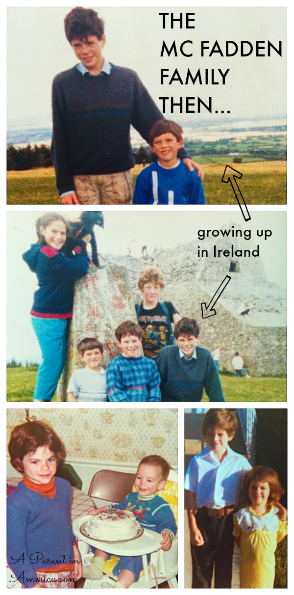 growing up in Ireland