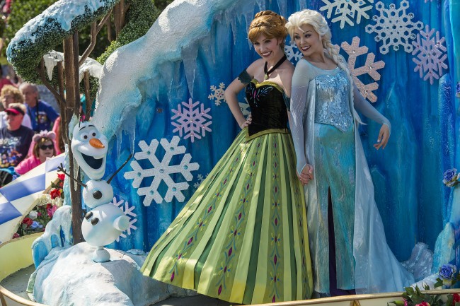 Enchanting stories and characters from Fantasyland come to life for Magic Kingdom guests in Disney Festival of Fantasy Parade. The daily spectacular showcases fantastic and innovative parade floats, vibrant costumes, and an original soundtrack that features beloved songs from favorite Disney films, plus a new parade theme song. Magic Kingdom is located at Walt Disney World Resort in Lake Buena Vista, Fla. (Matt Stroshane, photographer)